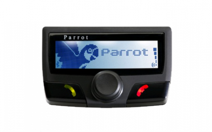 LCD display from Parrot for Hands-Free Bluetooth phone driving
